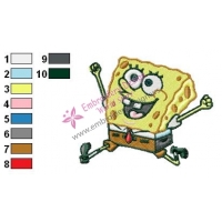 SpongeBob SquarePants Embroidery Design 25